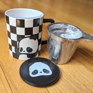 Costa Coffee Asia panda color-change mug BNWT